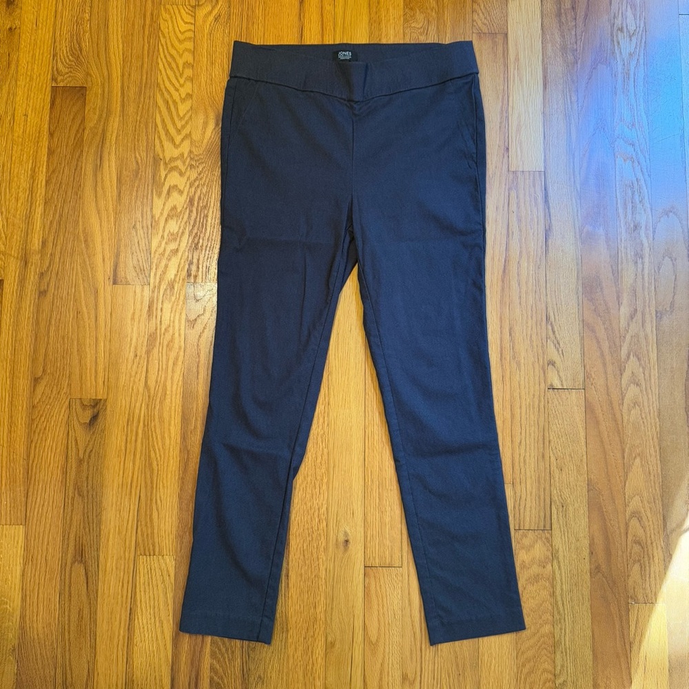 Jones New York Skinny Stretch Charcoal Pants Women’s 8